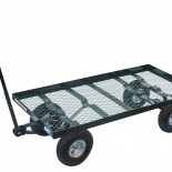 Flatbed Wagon with Metal Mesh